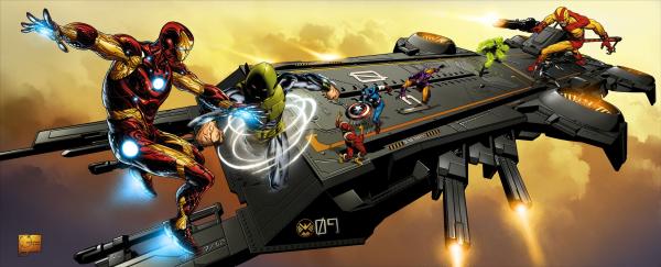 SDCC 2012: Official Hasbro Product Images - Transformers Event: Marvel Helicarrier Box Image.JPG